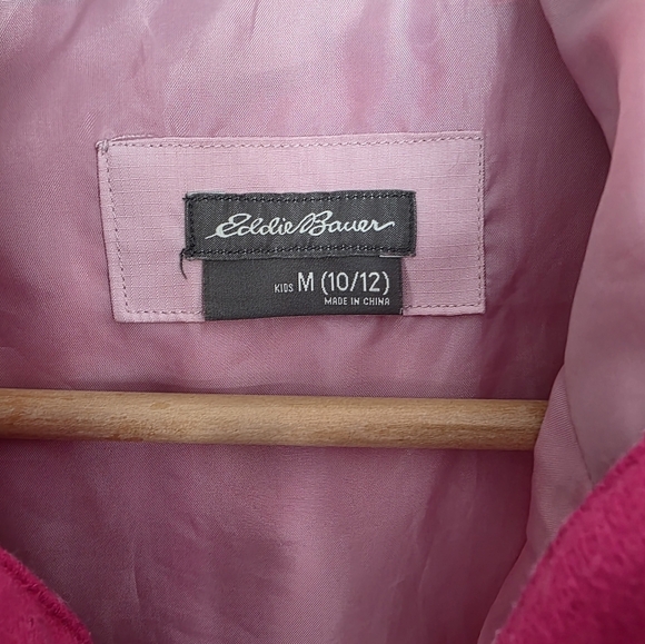 Eddie Bauer girl's lightweight jacket, Pink, Size M 10-12 - Picture 7 of 15
